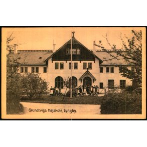 Grundtvigs H�jskole - Lyngby - Knud Henriksens Bogh. 36755 - Ubrugt - Har v�ret kl�bet op 1