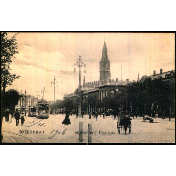Kbenhavn - Vesterbros Passage - C.F. 80 - Brugt