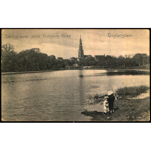Stadsgraven med frelsers Kirke - Christianshavn - NK 608 - Brugt