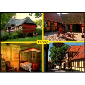 Faaborg - Kaleko M�lle og Den gamle G�rd - Trojaborg F�B 12 - Brugt