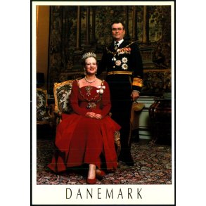 Regentparret - Svanen 4I - 12x17 cm. - Ubrugt