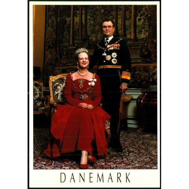 Regentparret - Svanen 4I - 12x17 cm. - Ubrugt