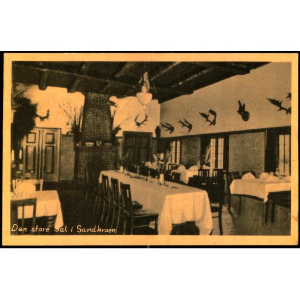 Den store sal i Sandkroen - I.A. M�ller - Sandkroen u/n - Ubrugt