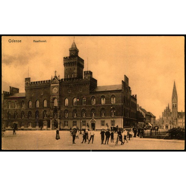 Odense - Raadhuset - Kull - Hamburg u/n - Ubrugt
