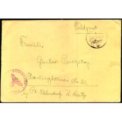 Tysk Feldpostbrev - Feldpoststempel 28 - 2 - 43 - Feldpost No. 24994 D - Til Oldendorf.