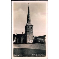 Nyborg Kirke - Fotokort V. Sch�nnemanns Bogh. 7 - Ubrugt