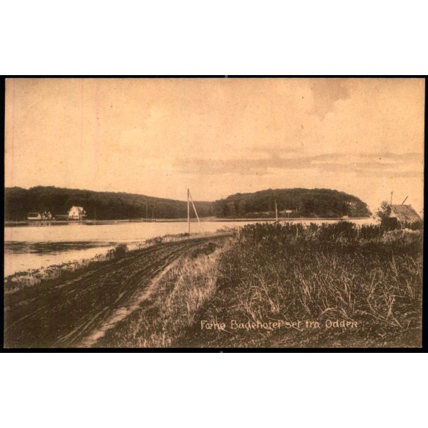 Fn Badehotel set fra Odden - Peter Alstrup 2501 - Ubrugt