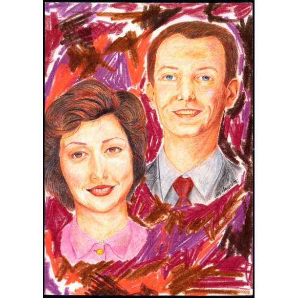 Joachim &amp; Alexandra - Go- Card u/n - Ubrugt