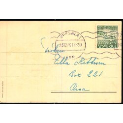 God Jul - Gott Nytt r - Lille Kort 7x10 cm - Holm u/n - Brugt