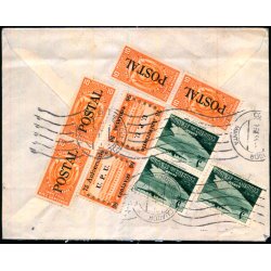 Luftpost brev fra Ecuador 1958