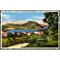 Efterporto - Postkort fra Schweitz  til Frevejle   14 - 5- 1954