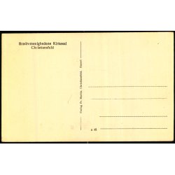 Br�dremenighedens Kirkesal - Christiansfeld  - F. Martin 35 - Ubrugt