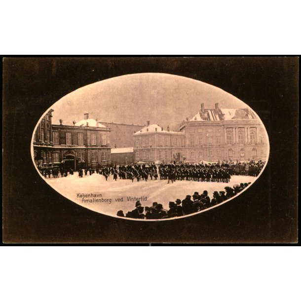 K�benhavn - Amalienborg ved Vintertid - Stender 33191