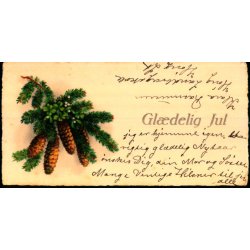 Kartonkort - Gldelig Jul