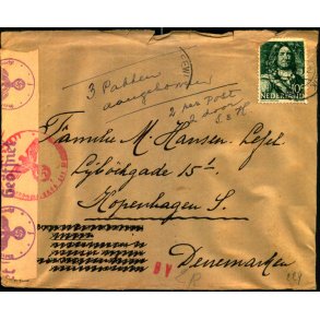 Censurbrev fra Holland  31 - 9 - 42 - Til Kbenhavn