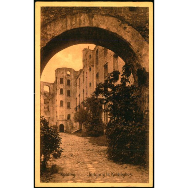 Kolding - Indgang til Koldinghus - Stender 1737 - Ubrugt