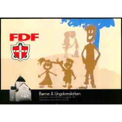 F.D.F. - Brne og Ungdomskirke - Nrrebro - FDF u/n - Ubrugt
