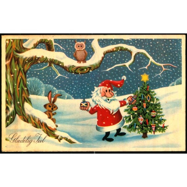 K.V. Larsen - Gldelig Jul - Rudolf Olsen u/n - Brugt