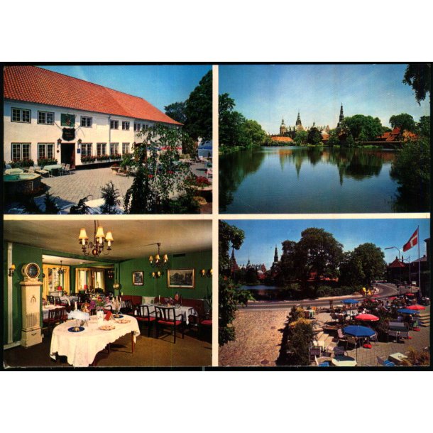 Restaurant Slotskroen - Hillerd - u/n - Ubrugt - limrest p Bagsiden !