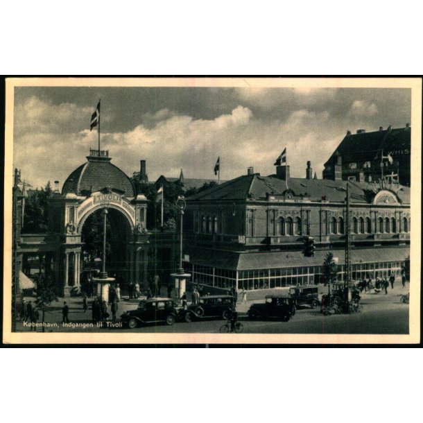 Kbenhavn - Indgangen til Tivoli - C.A. Thejli 1506 - Ubrugt