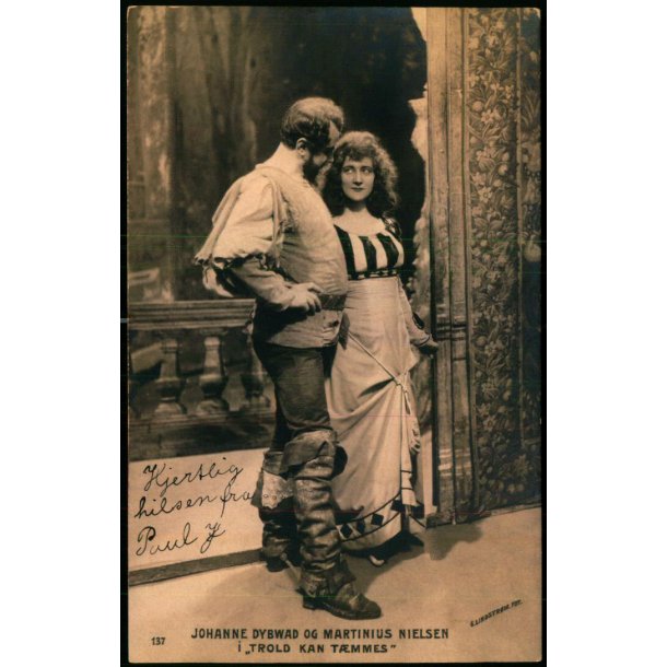 Johanne Dybwad og Martinus Nielsen i Trold kan Tmmes - Alex Vincent 137 - Brugt