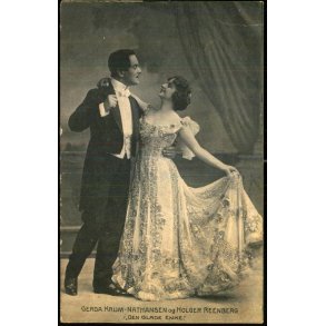 Gerda Krum-Nathansen og Holger Reenberg - Den glade Enke - Alex Vincent 1358 - Brugt