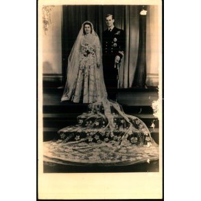 Prinsesse Elizabeth og Prins Philips Bryllup - Ubrugt