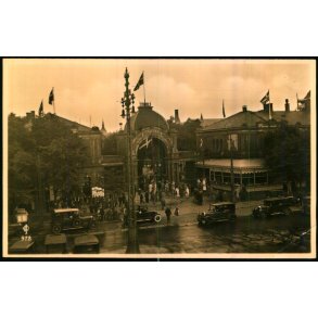 Indgangen til Tivoli - Chr. Olsen 978 - Ubrugt - Svagt hjrne !