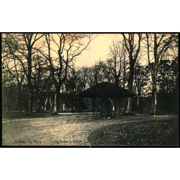 Norske Lysthus - Frederiksberg Have - Sk.b. &amp; Kf. 2832 - Ubrugt