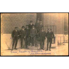 Elever - Forvalter og Underforvalter paa R�nninges�gaard - Fotokort u/n - Ubrugt