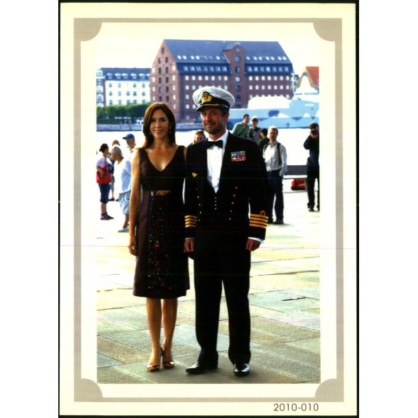 Kronprinseparret - dkroyalpress 10 - 13x18 cm. - Ubrugt