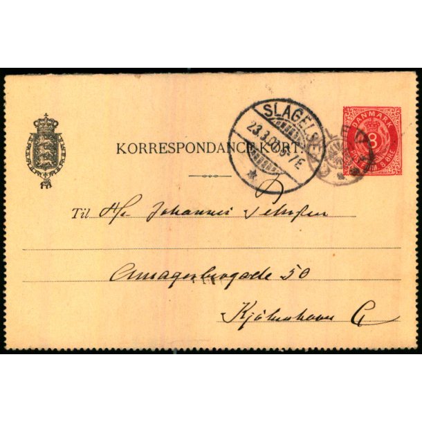 RSLEV p Korrespondancekort