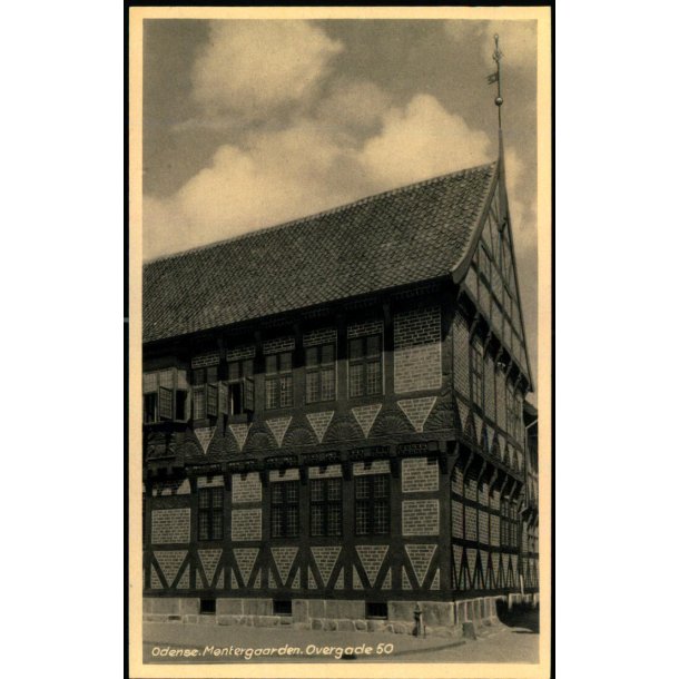 Odense - M�ntergaarden - Overgade 50 - Odense Bys Samlinger 526 - Ubrugt