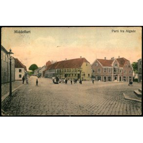 Middelfart - Parti fra Algade - J.G. Kreutzers Papir u/n - Brugt