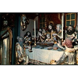 Detalje fra Billedsk�rer Lorentz altertavle i Vor Frue Kirke - Kalundborg u/n - Ubrugt