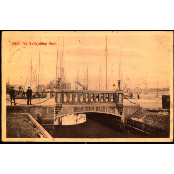 Parti fra Sakxk�bing Havn - Thaarning Steffensens Bogh. 40499 - Brugt