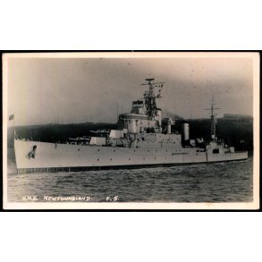 H.M.S. Newfoundland - Fotokort u/n