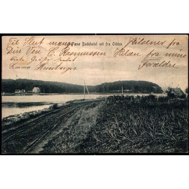 Fn Badehotel set fra Odden - Peter Alstrup 624 - Brugt