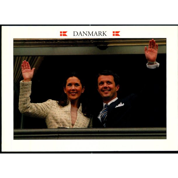 Kronprins Frederik og Mary Donaldsons Forlovelse - Trojaborg Roy 6 - Ubrugt