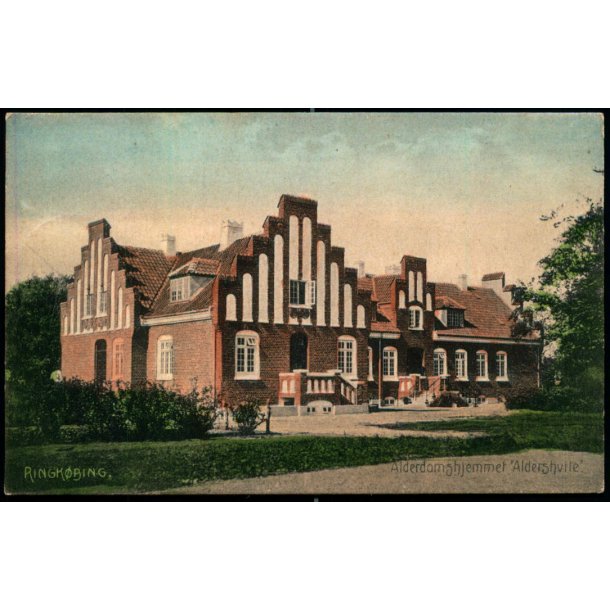 Ringk�bing - Alderdomshjemmet Aldershvile - Bollerups Bogh. 14429 - Brugt