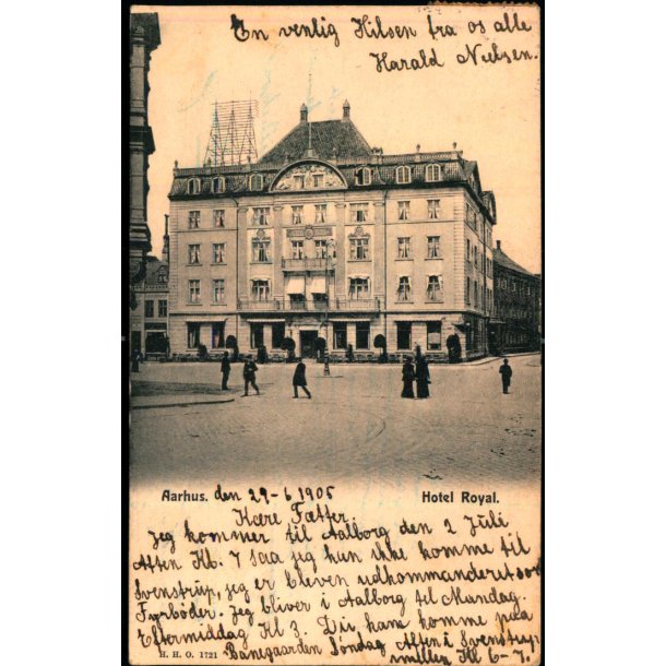 Aarhus - Hotel Royal - H.H.O. 1721 - Brugt