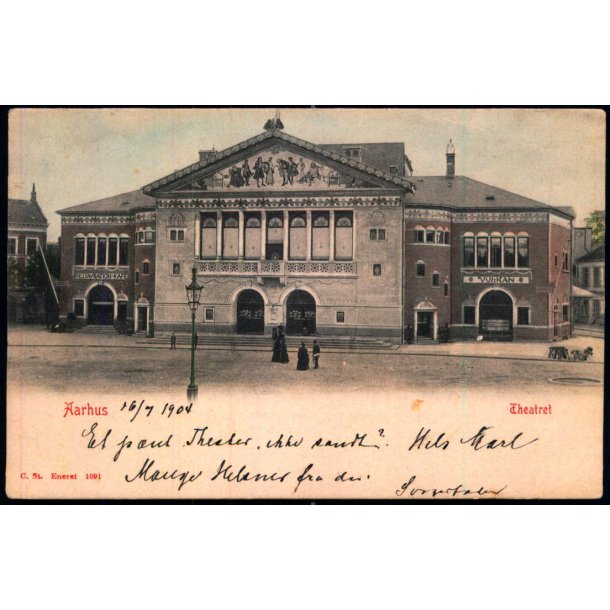 Aarhus - Teateret - C. St 1091 - Brugt
