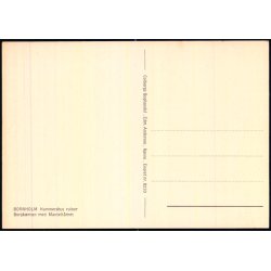 Bornholm - Hammershus - Colbergs Bogh. 8233 - Ubrugt