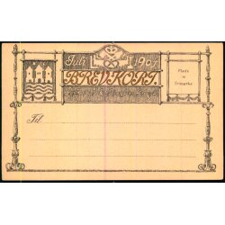 Haandvrkerfestens Vogntog - Hattemagerlavets Vogn - A. Jacobsen u/n - Ubrugt 