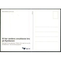 �resundsbroen set fra vest - dsb u/n - Ubrugt