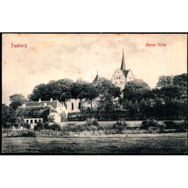 Faaborg - Horne Kirke - W.K.F. 710 - Brugt