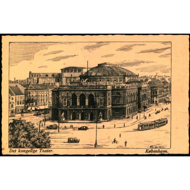 Det kongelige Teater - K�benhavn -  u/n