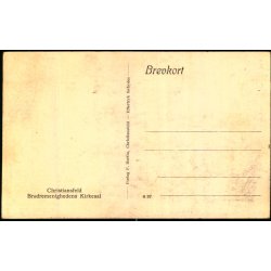 Br�dremenighedens Kirkesal - Christiansfeld  - F. Martin 37 - Ubrugt