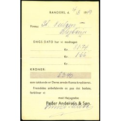 Peder Andersen &amp; Sn - Randers - u/n - Brugt