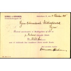 Tvermoes &amp; Abrahamson - Kbh.K.  - u/n - Brugt